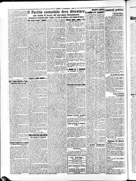 L'Unità : quotidiano degli operai e dei contadini